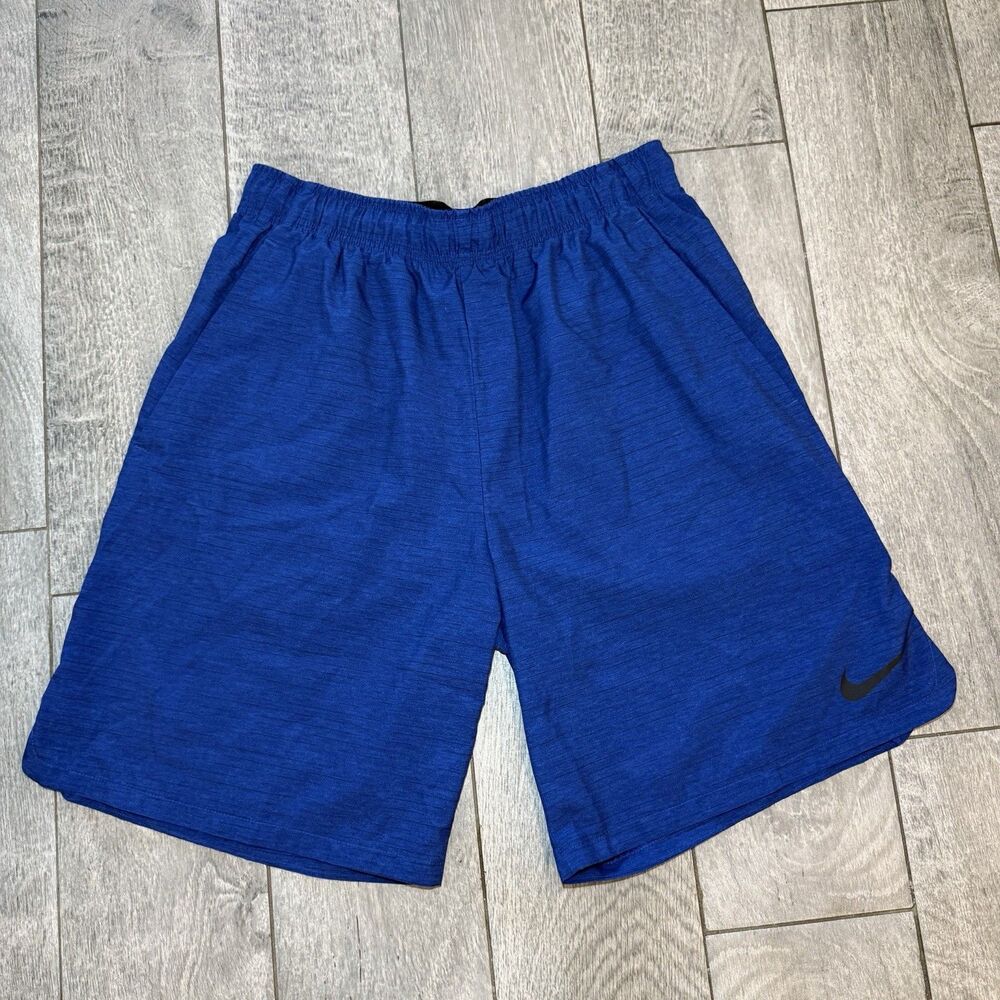 Nike Flex Vent Max Shorts Mens Medium Blue Athletic Stretch Lightweight Training